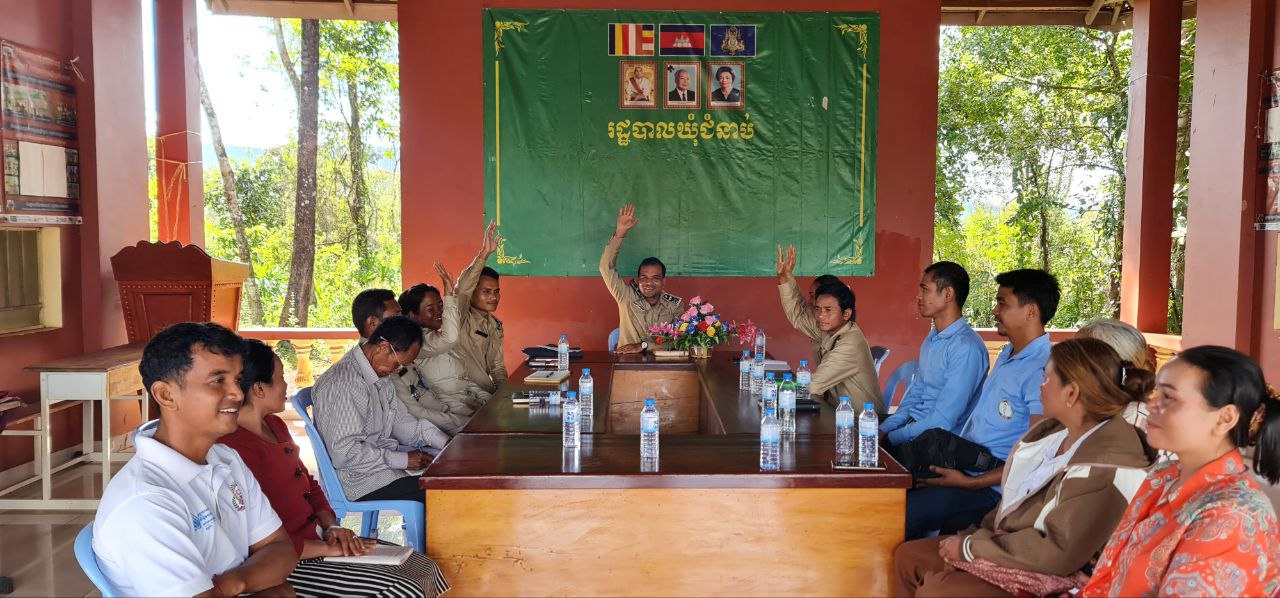 រដ្ឋបាលឃុំជំនាប់ លោក សុខ រឿន មេឃុំជំនាប់ បានបើកកិច្ចប្រជុំសាមញ្ញលើកទី៣០ អាណត្តិទី៥ ឆ្នាំ២០២៤ របស់ក្រុមប្រឹក្សាឃុំជំនាប់ថ្មី